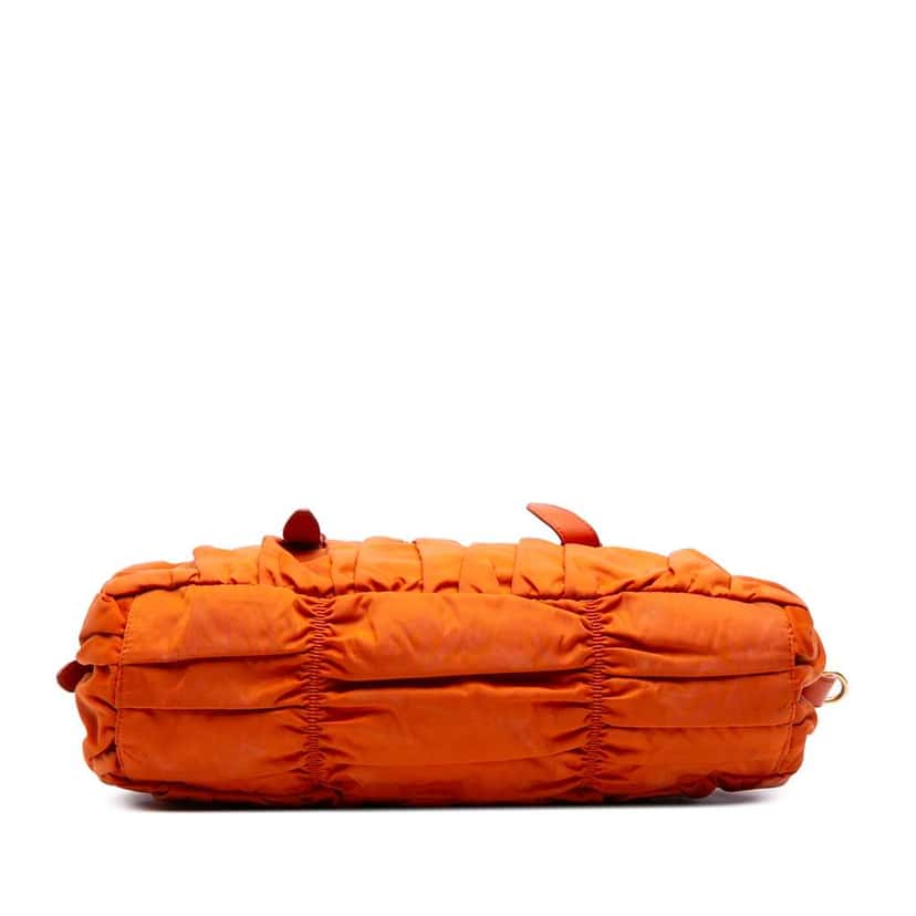 Prada Tessuto Gaufre Satchel Orange Good condition - Inside View