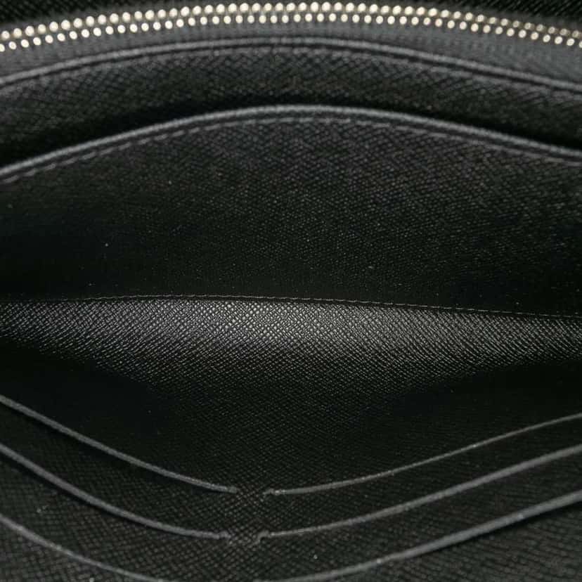 Louis Vuitton Epi Denim Sarah Wallet Blue Leather Good condition - Model View