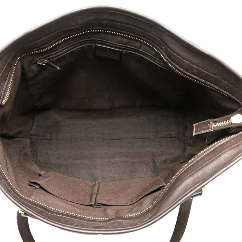 Gucci GG Supreme Joy Convertible Tote Brown Canvas Good condition - Model View