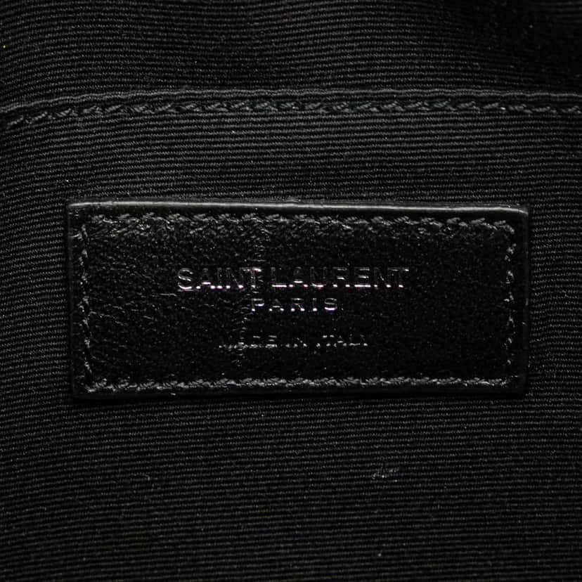 Saint Laurent Canvas Monogram Lou Camera Bag White Canvas Good condition - Box View