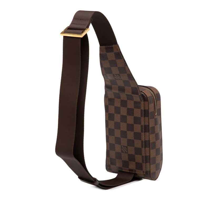 Louis Vuitton Damier Ebene Geronimos Brown Good condition - Back View