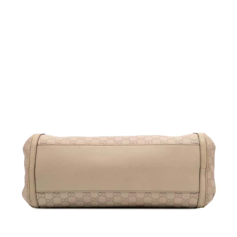 Gucci Guccissima Scarlett Shoulder Bag Brown Leather Good condition - Inside View