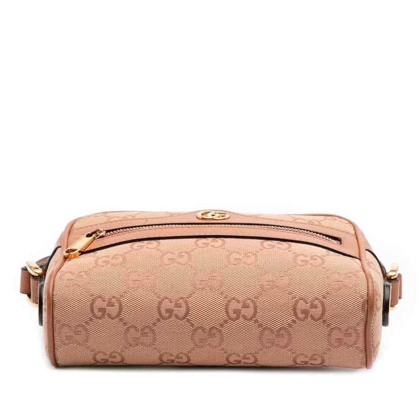 Gucci Mini GG Canvas Ophidia Crossbody Pink Canvas Good condition - Inside View
