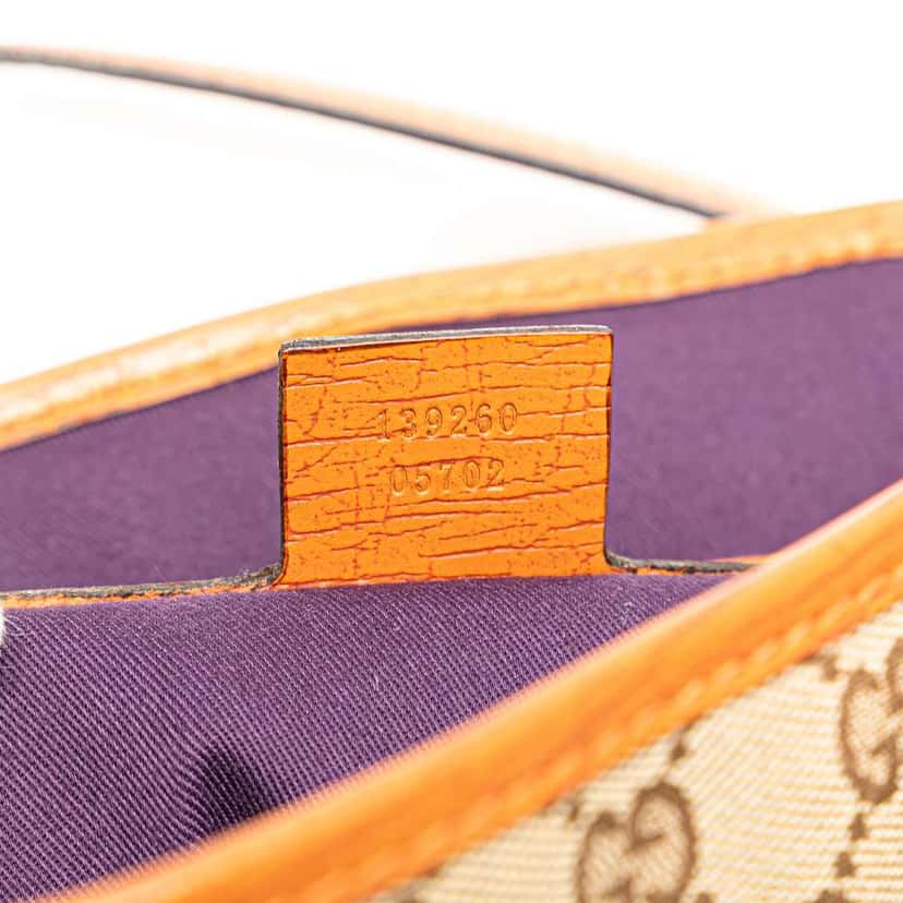 Gucci Large GG Canvas Jolicoeur Tote Brown Canvas Good condition - Box View