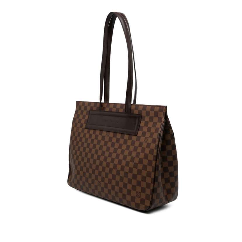 Louis Vuitton Damier Ebene Parioli GM Brown Good condition - Back View