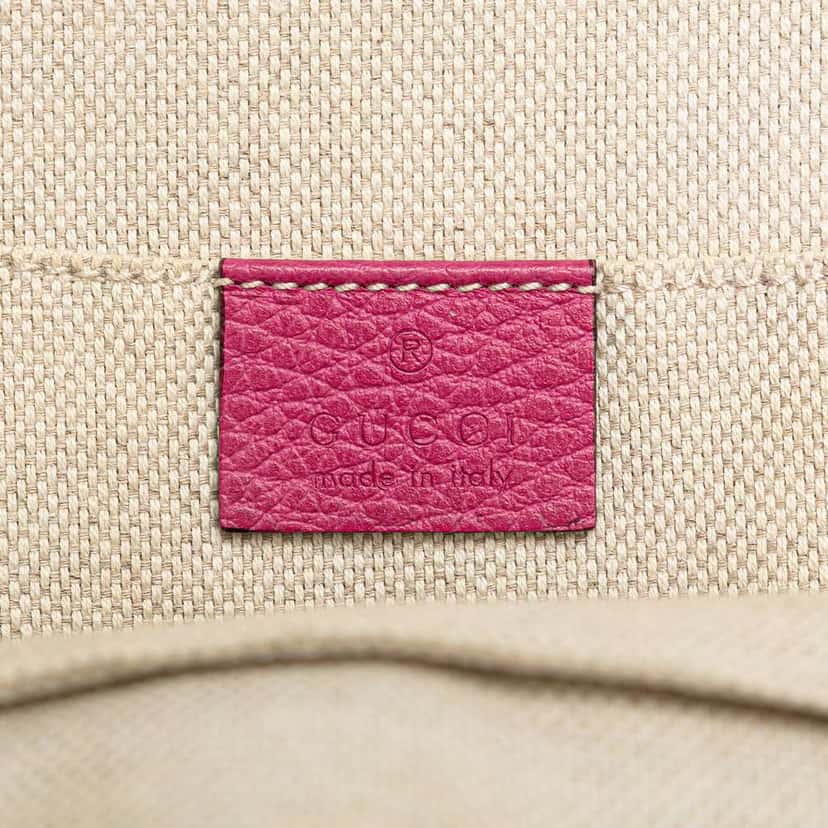 Gucci Leather Soho Backpack Pink Leather Very good condition - Box View