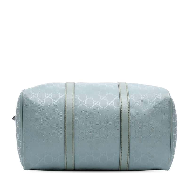 Gucci Medium GG Imprime Joy Boston Blue Canvas Good condition - Inside View