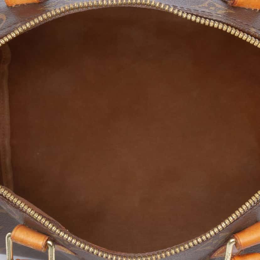 Louis Vuitton Monogram Speedy Bandouliere 30 Brown Fair condition - Model View