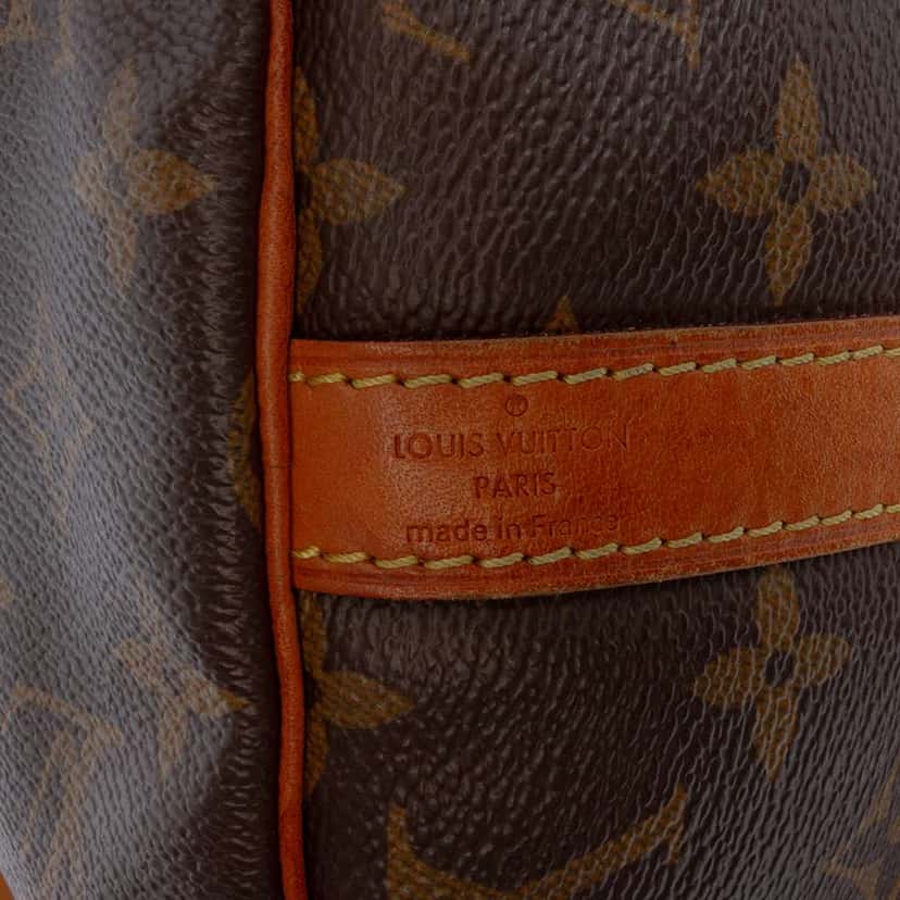 Louis Vuitton Monogram Speedy Bandouliere 30 Brown Fair condition - Box View