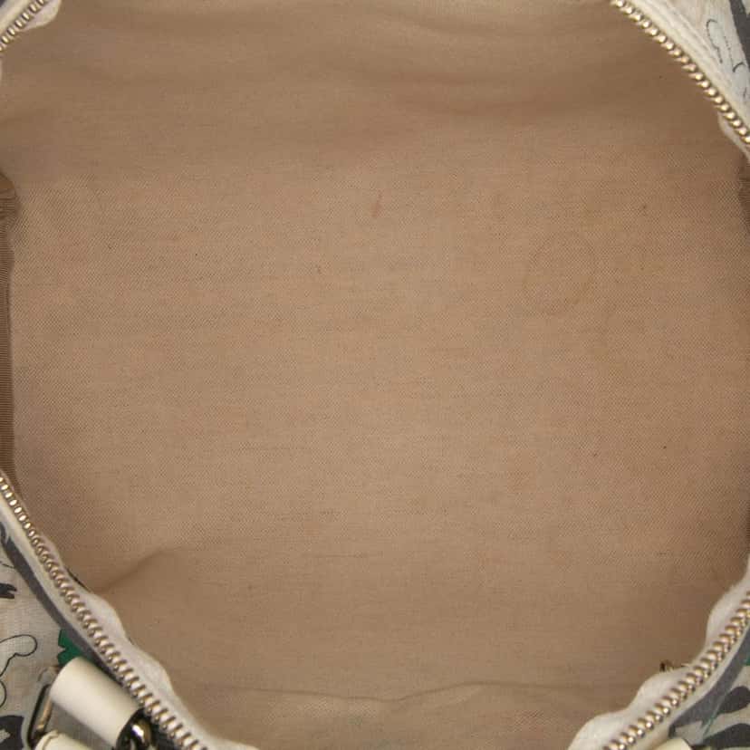Gucci Limited Edition GG Supreme Joy Snowman In Africa Brown Canvas Good condition - Model View