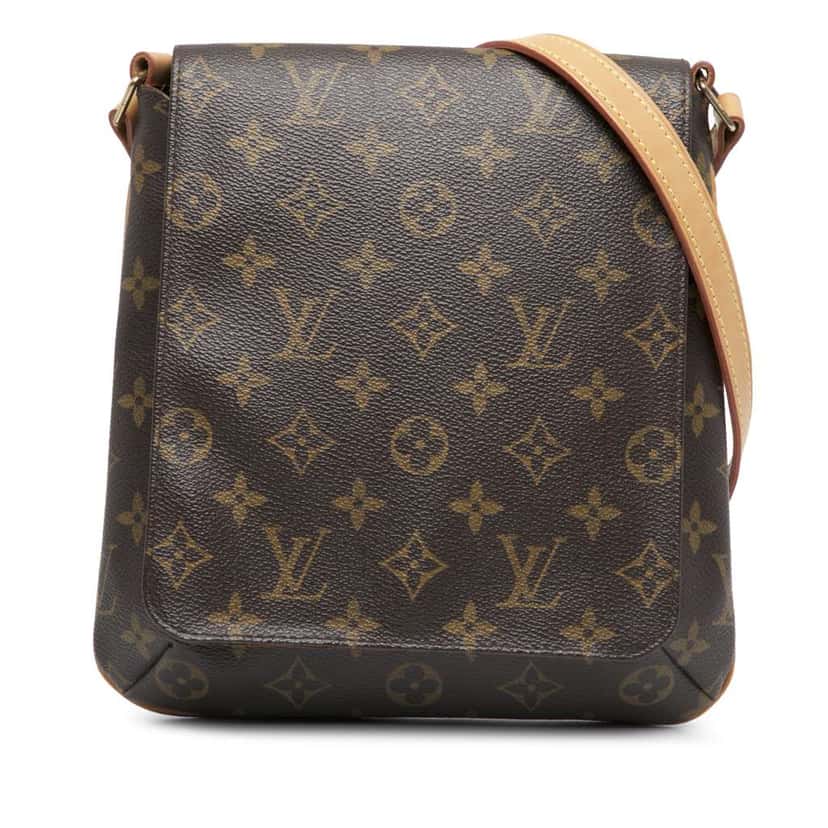 Louis Vuitton Monogram Musette Salsa PM Long Strap Brown Good condition - Front View