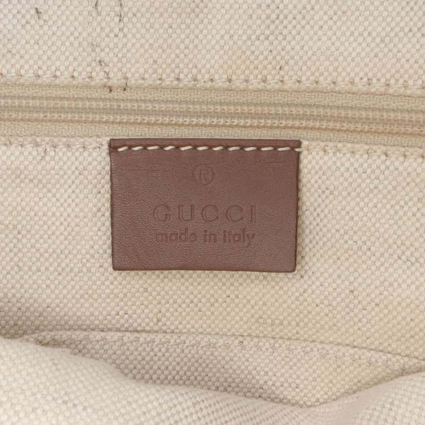 Gucci GG Canvas Sukey Satchel Brown Canvas Fair condition - Box View