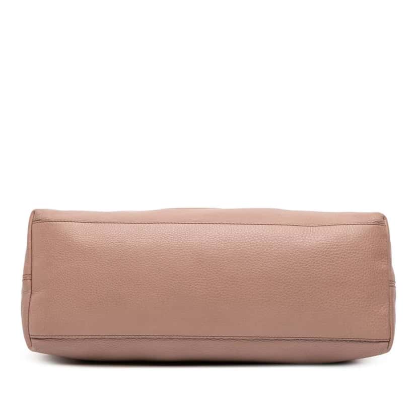 Gucci Medium Leather Soho Chain Tote Pink Leather Good condition - Inside View
