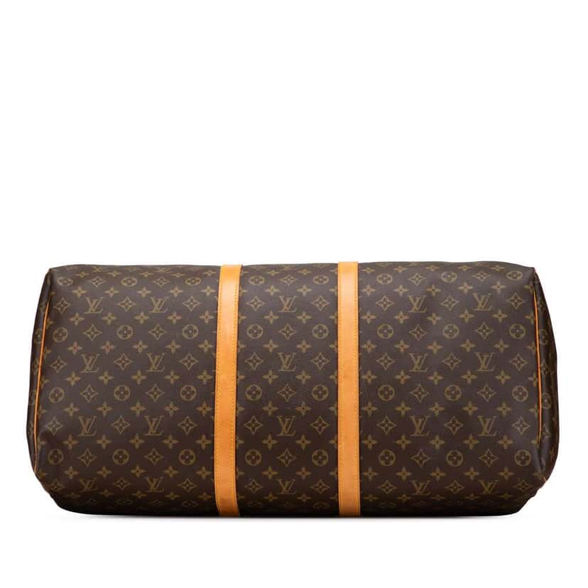 Louis Vuitton Monogram Keepall 60 Brown Good condition - Inside View