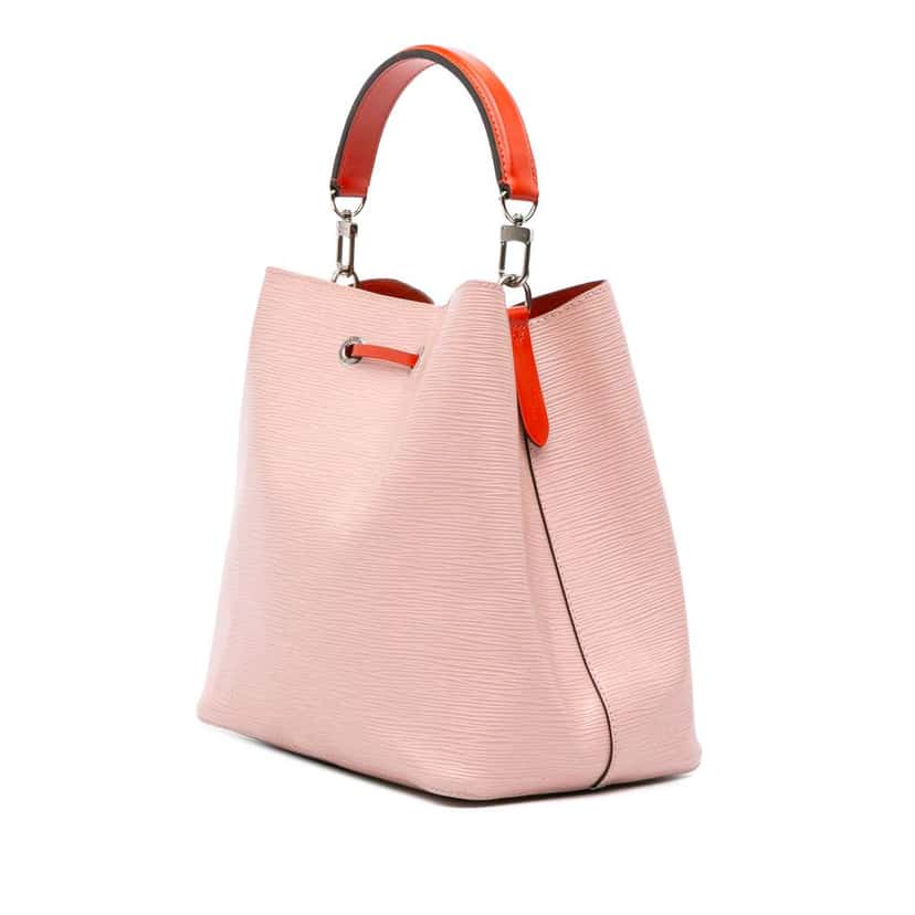 Louis Vuitton Epi Neonoe MM Pink Leather Good condition - Back View