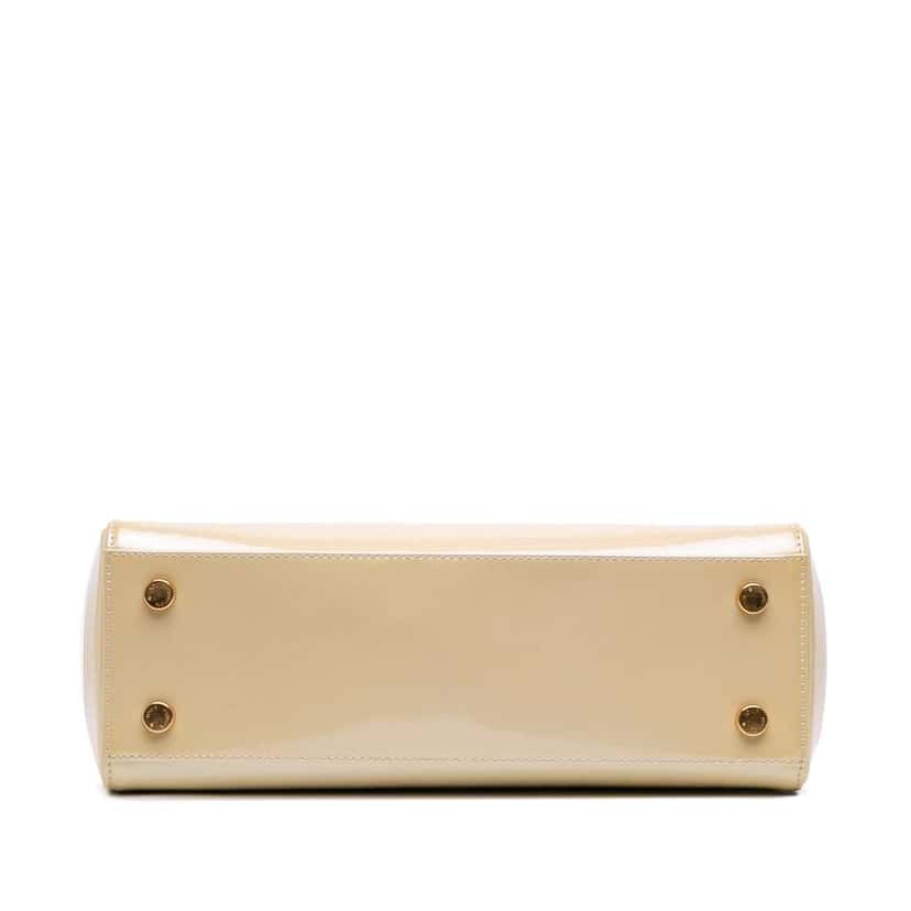 Louis Vuitton Monogram Vernis Brea MM Brown Leather Good condition - Inside View