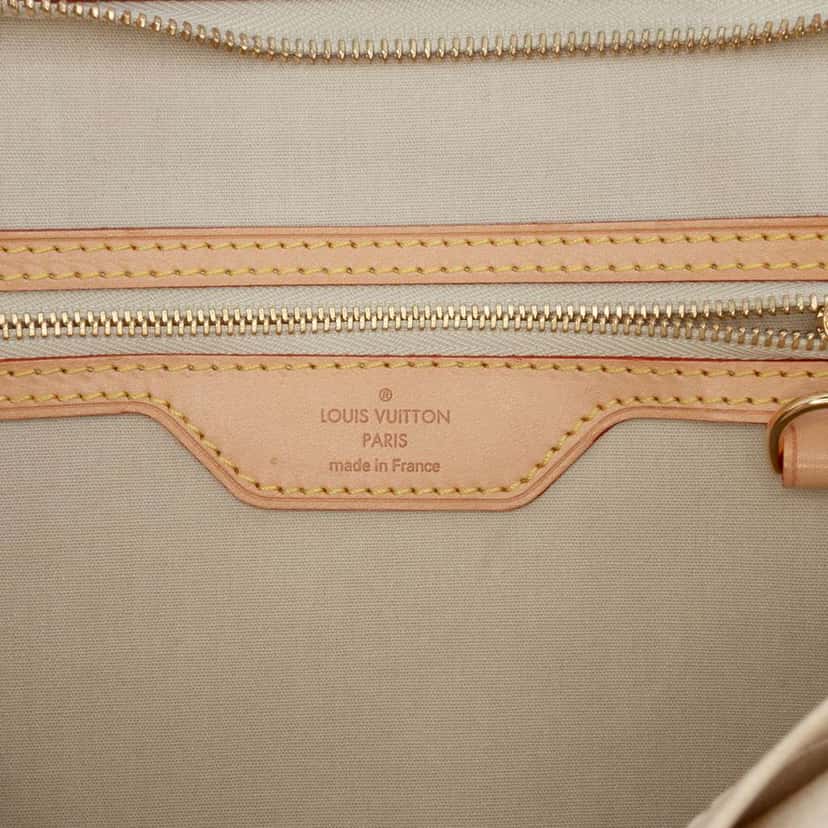 Louis Vuitton Monogram Vernis Brea MM Brown Leather Good condition - Box View