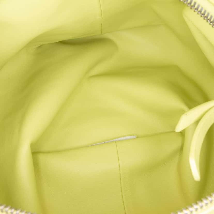 Bottega Veneta Mini Calfskin Double Knot Green Leather Very good condition - Model View