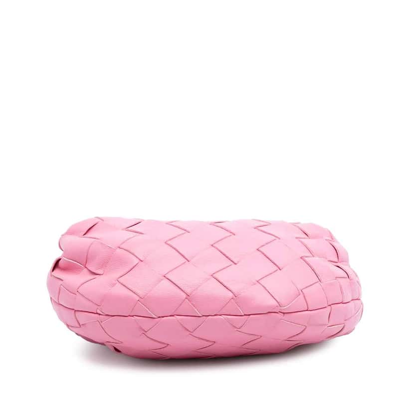 Bottega Veneta Candy Nappa Intrecciato Jodie Pink Leather Good condition - Inside View