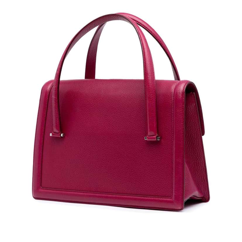 Dior Leather Mitzah Handbag Pink Leather Good condition - Back View