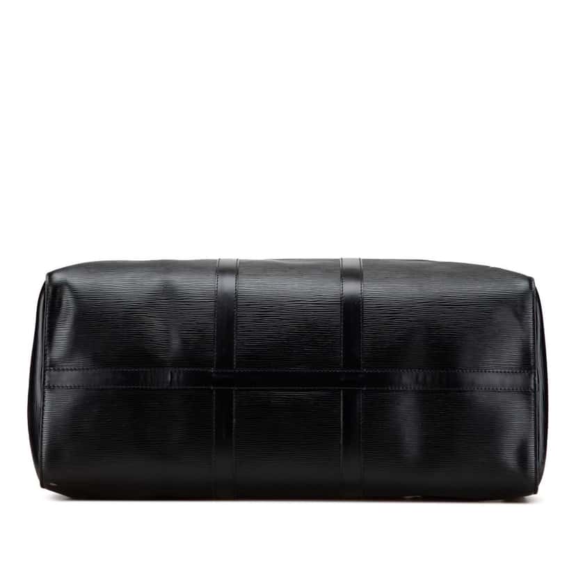 Louis Vuitton Epi Keepall 50 Black Leather Fair condition - Inside View