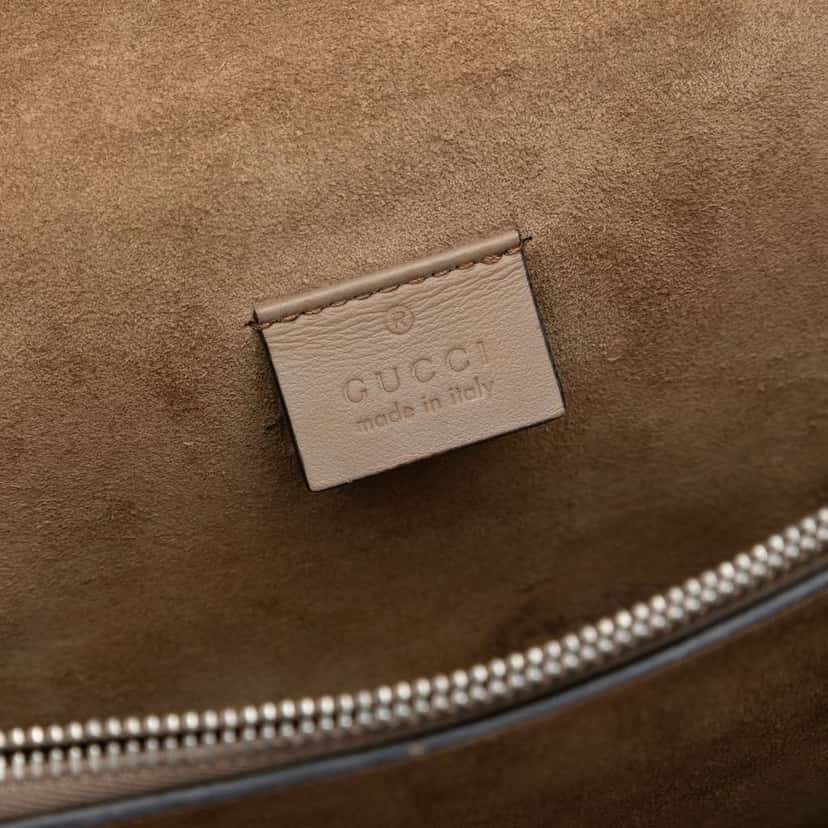 Gucci Medium GG Supreme Dionysus Shoulder Bag Brown Canvas Good condition - Box View
