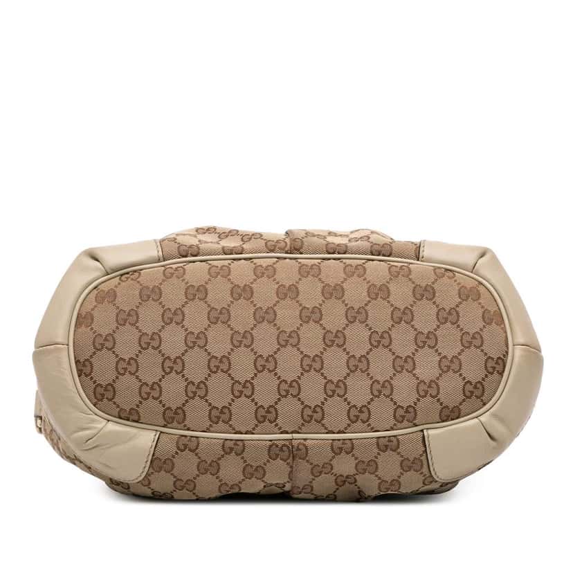 Gucci GG Canvas Sukey Satchel Brown Canvas Good condition - Inside View