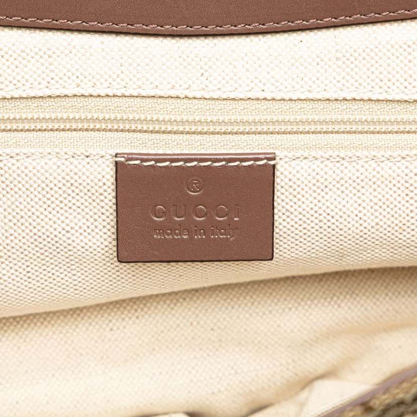 Gucci GG Canvas Sukey Crossbody Brown Canvas Good condition - Box View