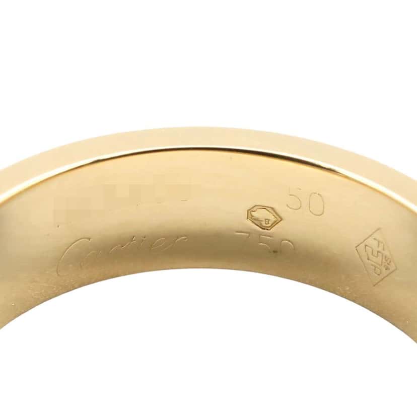 Cartier 18K Yellow Gold Classic Love Ring Gold Gold Good condition - Inside View