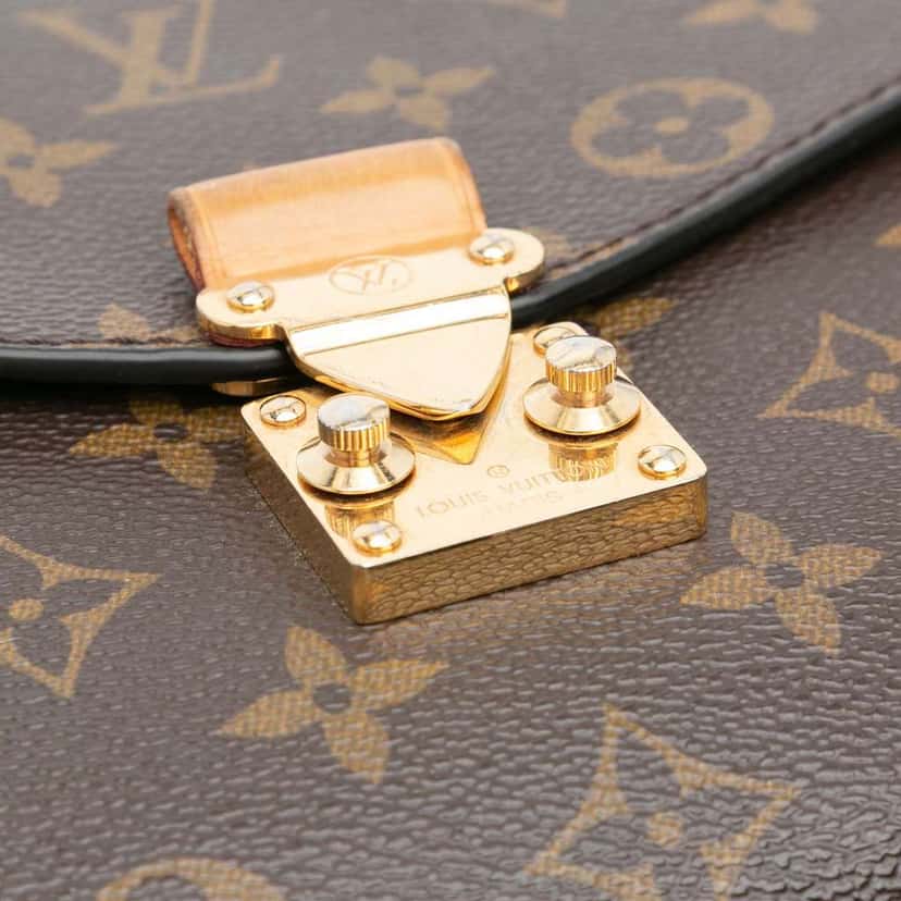 Louis Vuitton Monogram Pochette Metis Brown Good condition - Box View