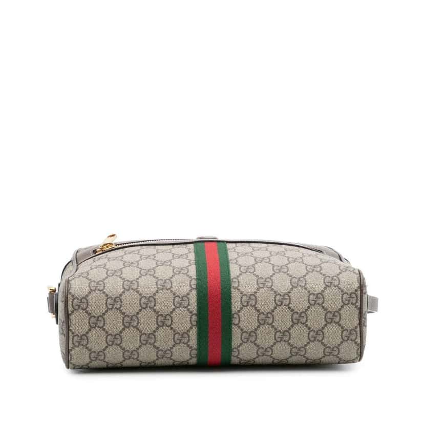 Gucci GG Supreme Ophidia Crossbody Brown Canvas Good condition - Inside View
