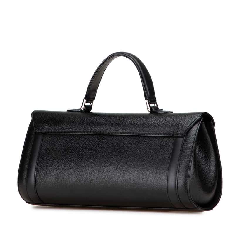 Burberry Leather Handbag Black Leather Good condition - Back View