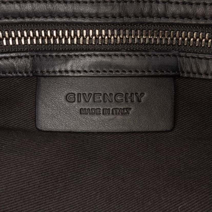 Givenchy Medium Lambskin Nightingale Satchel Black Leather Good condition - Box View