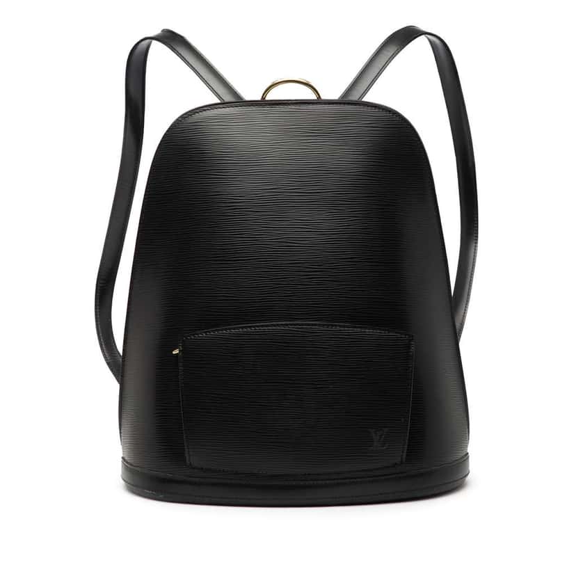 Louis Vuitton Epi Gobelins Black Leather Good condition - Front View