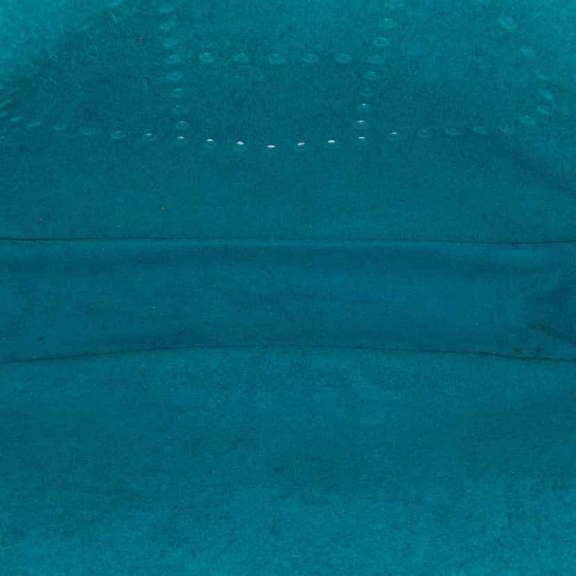 Hermès Clemence Evelyne III 29 Blue Leather Good condition - Model View