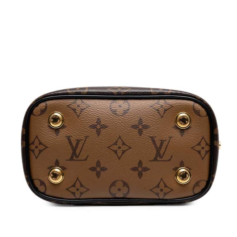 Louis Vuitton Monogram Reverse Vanity PM Brown Good condition - Inside View