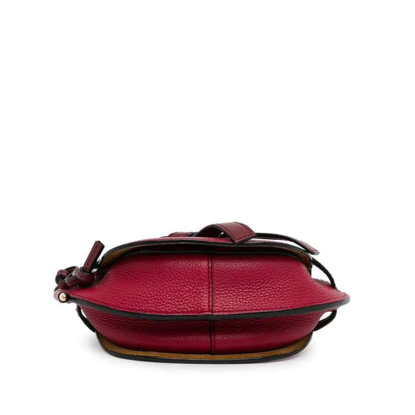 Loewe Mini Leather Gate Bag Red Leather Good condition - Model View