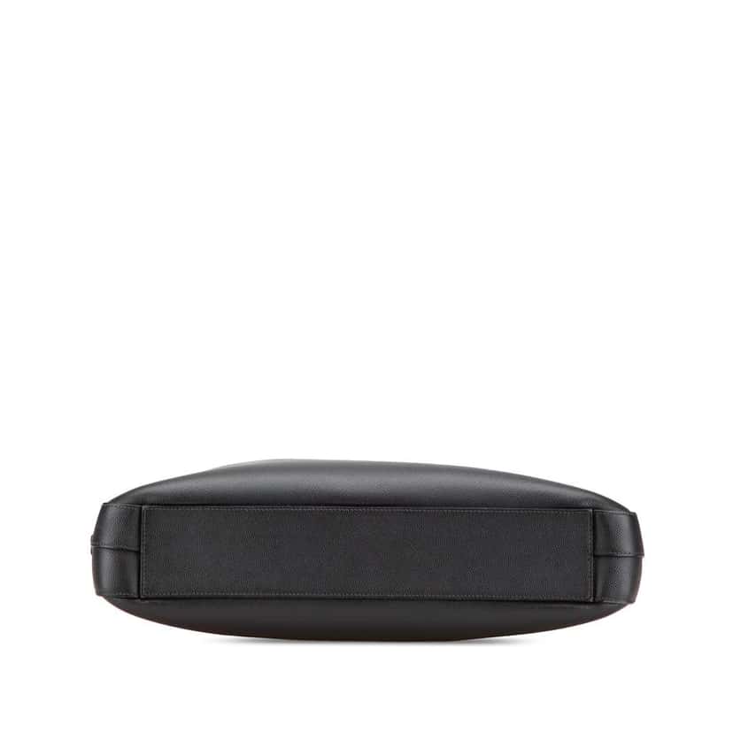 Saint Laurent Medium Grain De Poudre Museum Briefcase Black Leather Good condition - Inside View