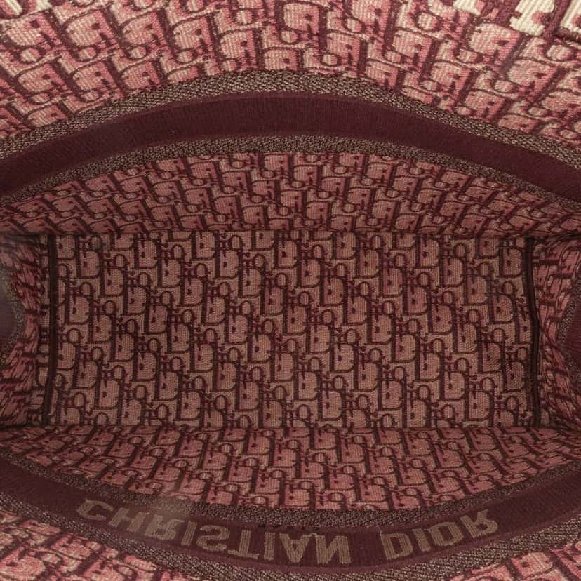 Dior Large Oblique Canvas Book Tote Red Canvas Good condition - Box View
