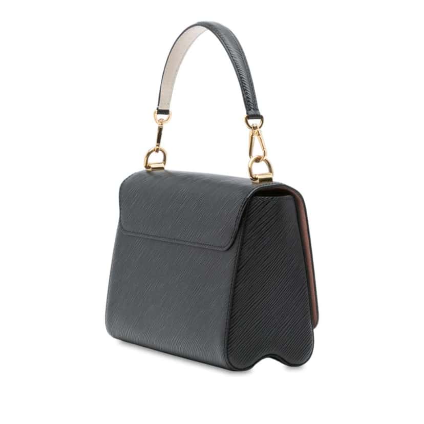Louis Vuitton Epi Leather and Monogram Canvas Twist MM Black Leather Good condition - Back View