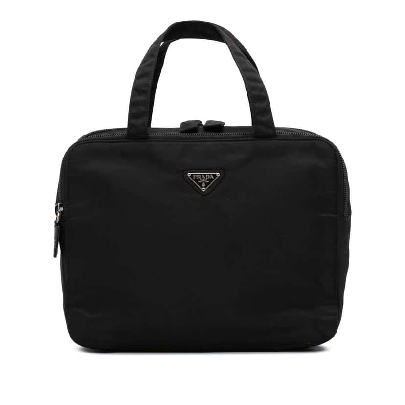 Prada Tessuto Handbag Black Good condition - Front View