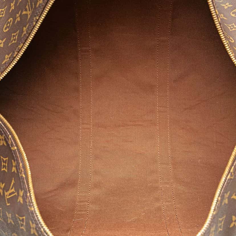 Louis Vuitton Monogram Keepall 55 Brown Good condition - Model View