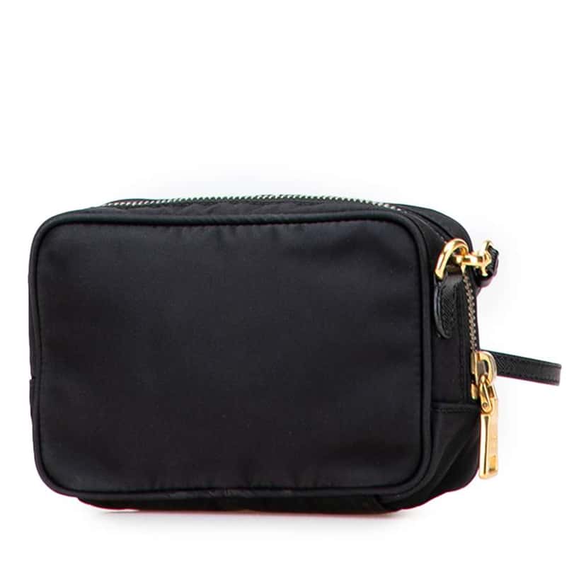 Prada Tessuto Camera Bag Black Good condition - Back View