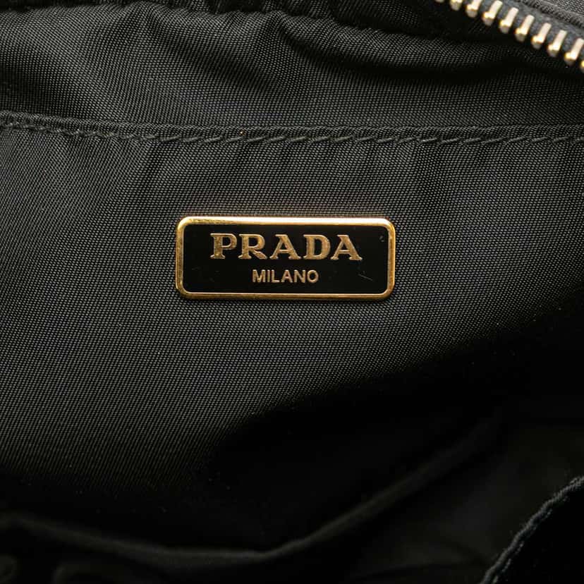 Prada Tessuto Camera Bag Black Good condition - Box View