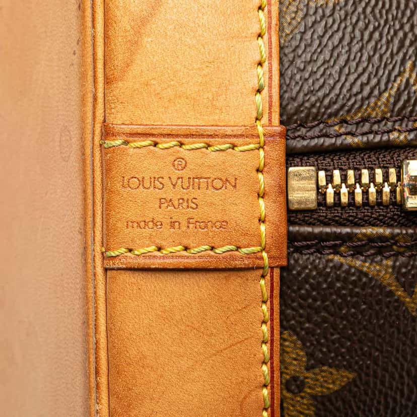 Louis Vuitton Monogram Alma PM Brown Good condition - Box View