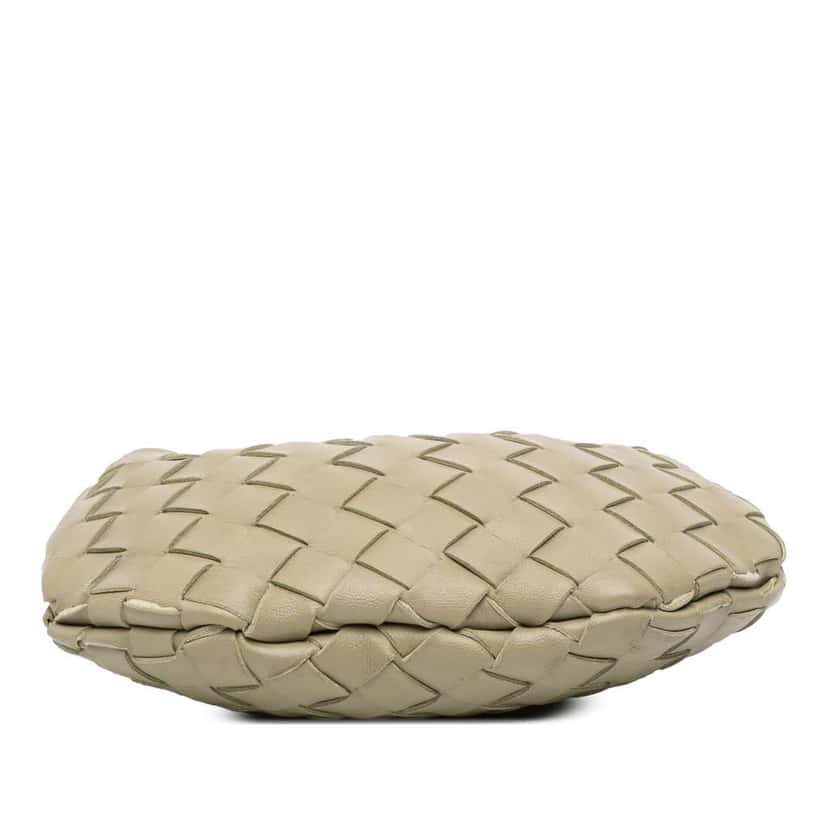 Bottega Veneta Baby Lambskin Intrecciato Sardine Brown Leather Good condition - Inside View
