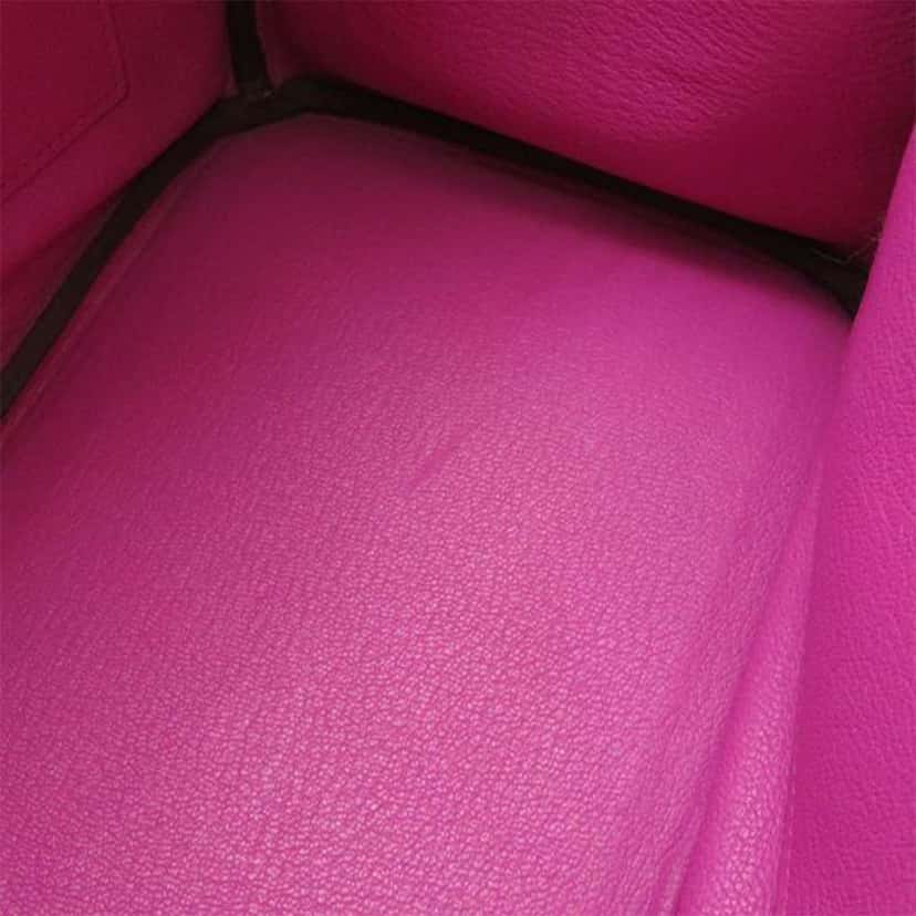 Hermès Clemence Birkin Retourne 30 Pink Leather Good condition - Box View