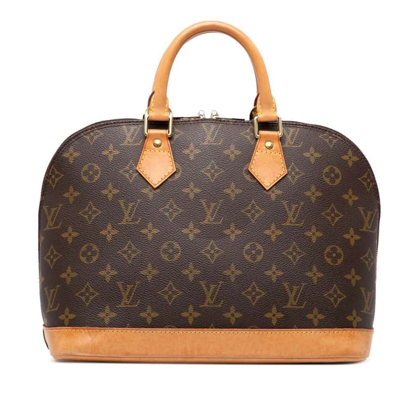 Louis Vuitton Monogram Alma PM Brown Good condition - Front View