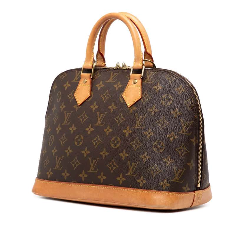 Louis Vuitton Monogram Alma PM Brown Good condition - Back View
