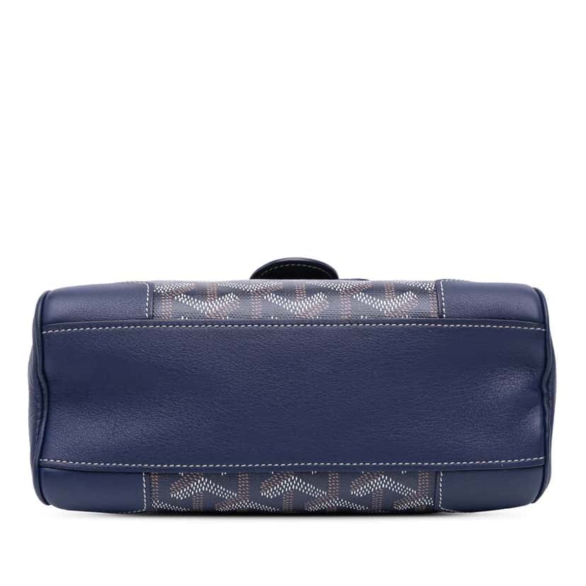 Goyard Mini Goyardine Saigon Souple Blue Canvas Good condition - Inside View